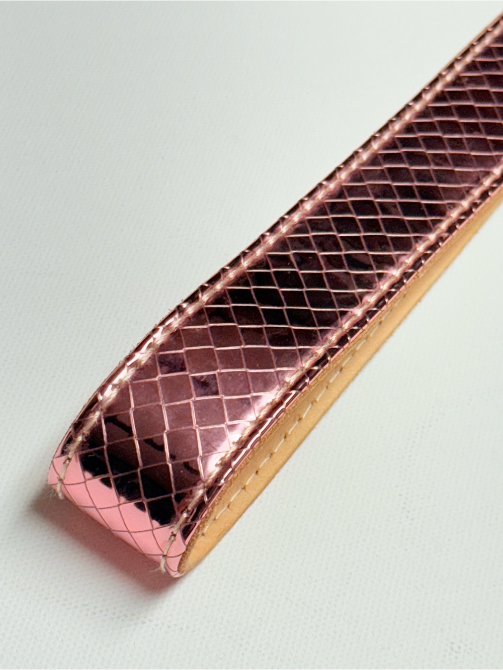 Consuela Iridescent Pink Wristlet Strap - Picture 3 of 5